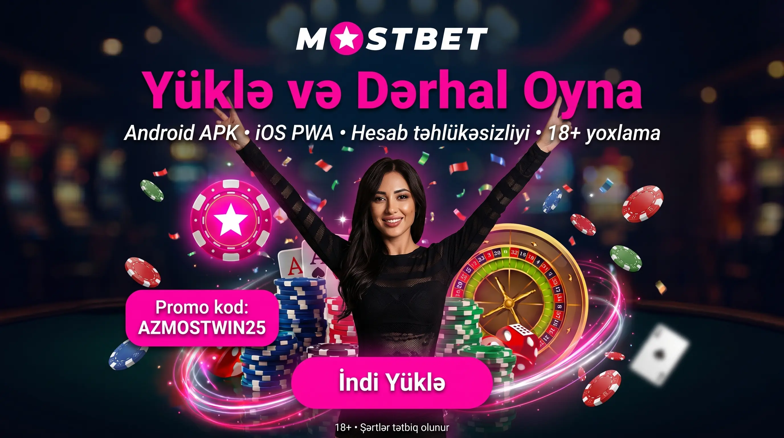 Mostbet AZ yüklə mobil kanal xülasəsi