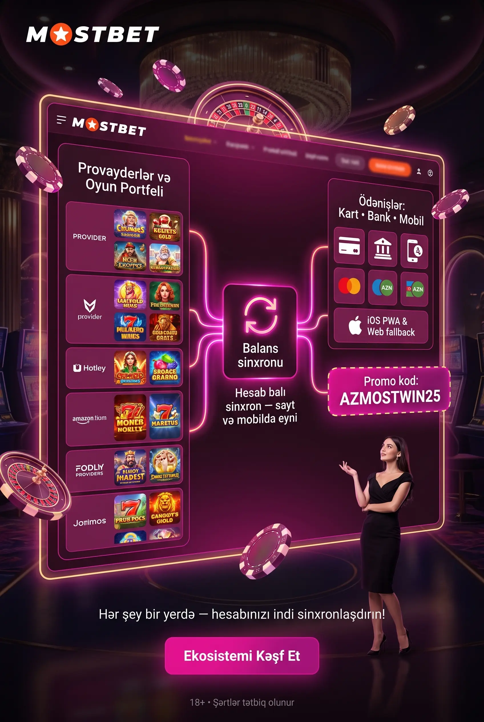 Mostbet ekosistemi və platforma teaser