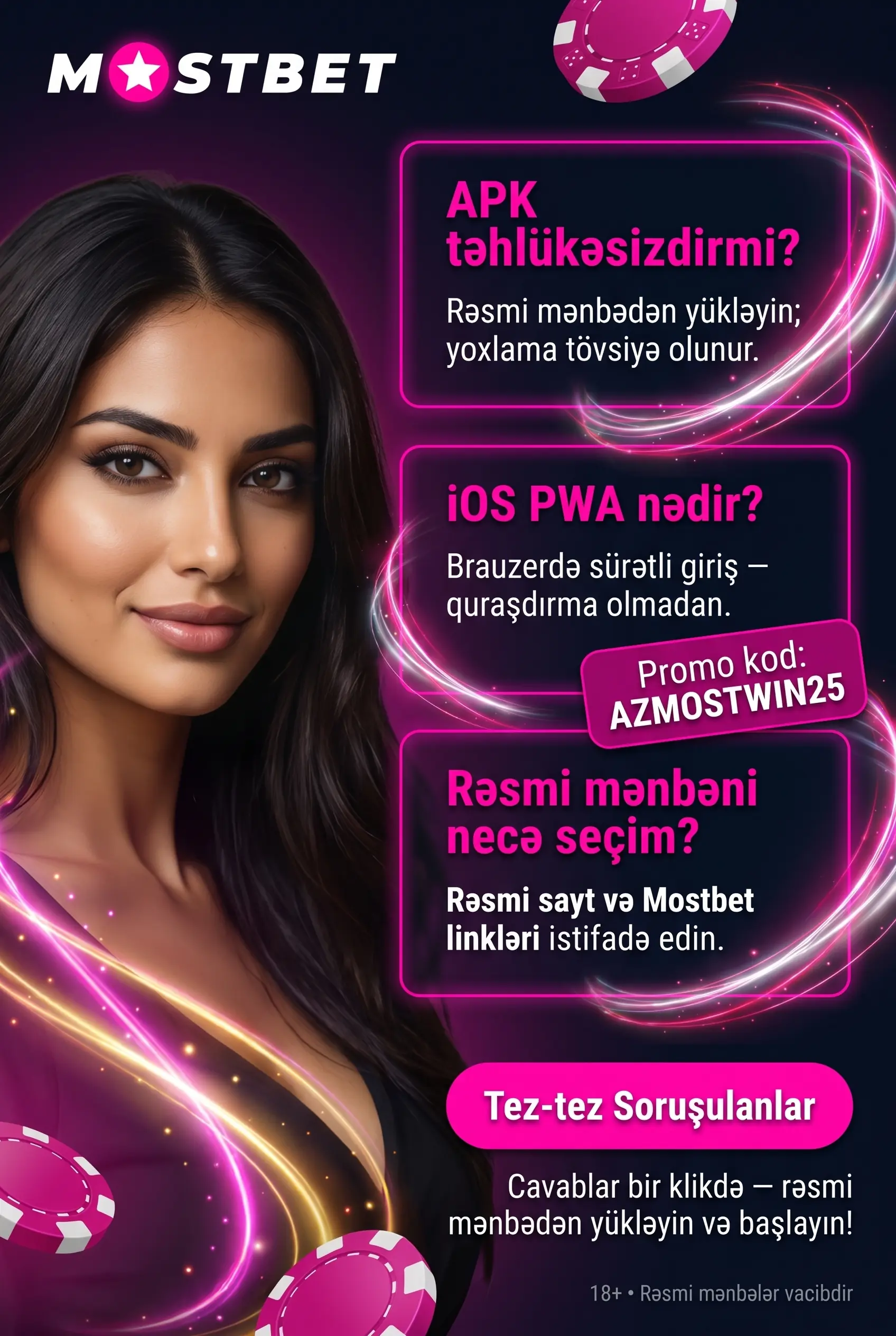 Mostbet yüklə operativ FAQ sualları