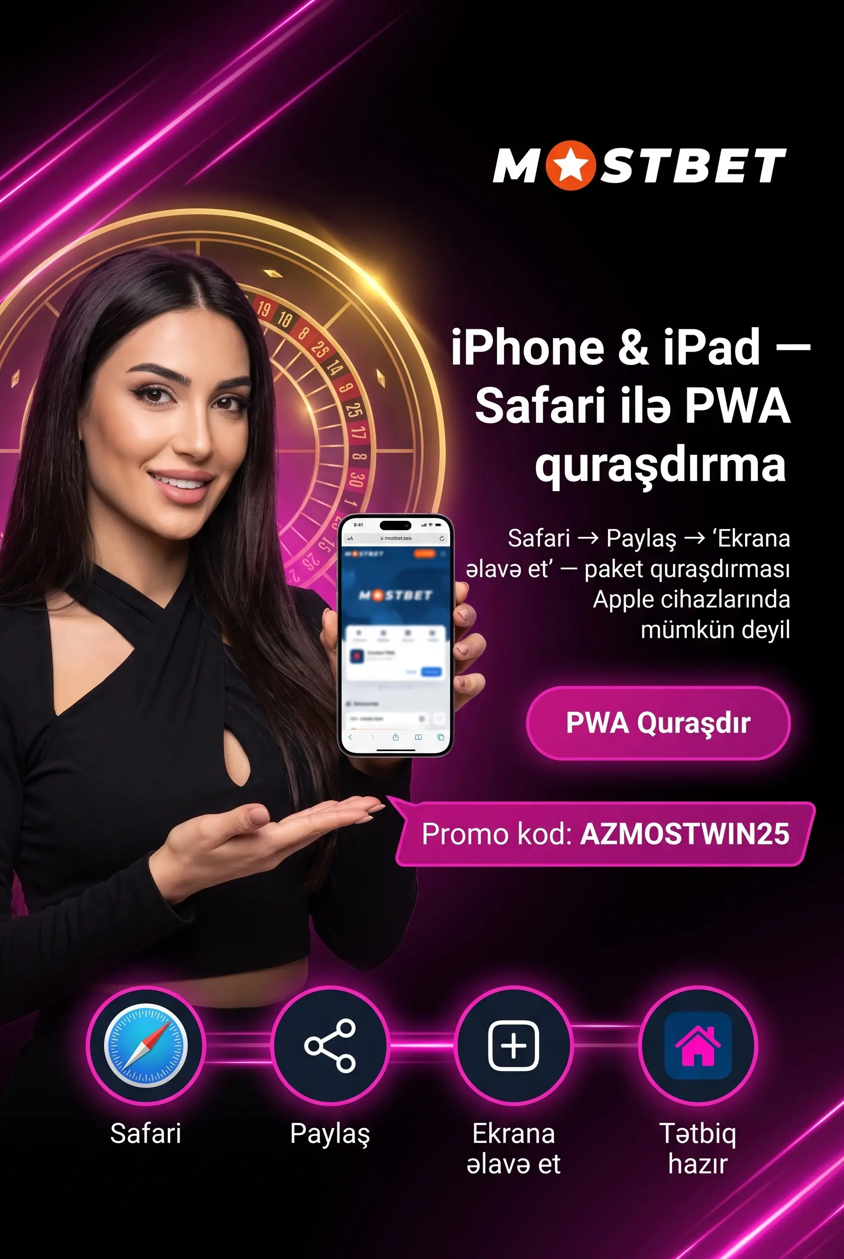 Safari ilə Apple qurğuları
