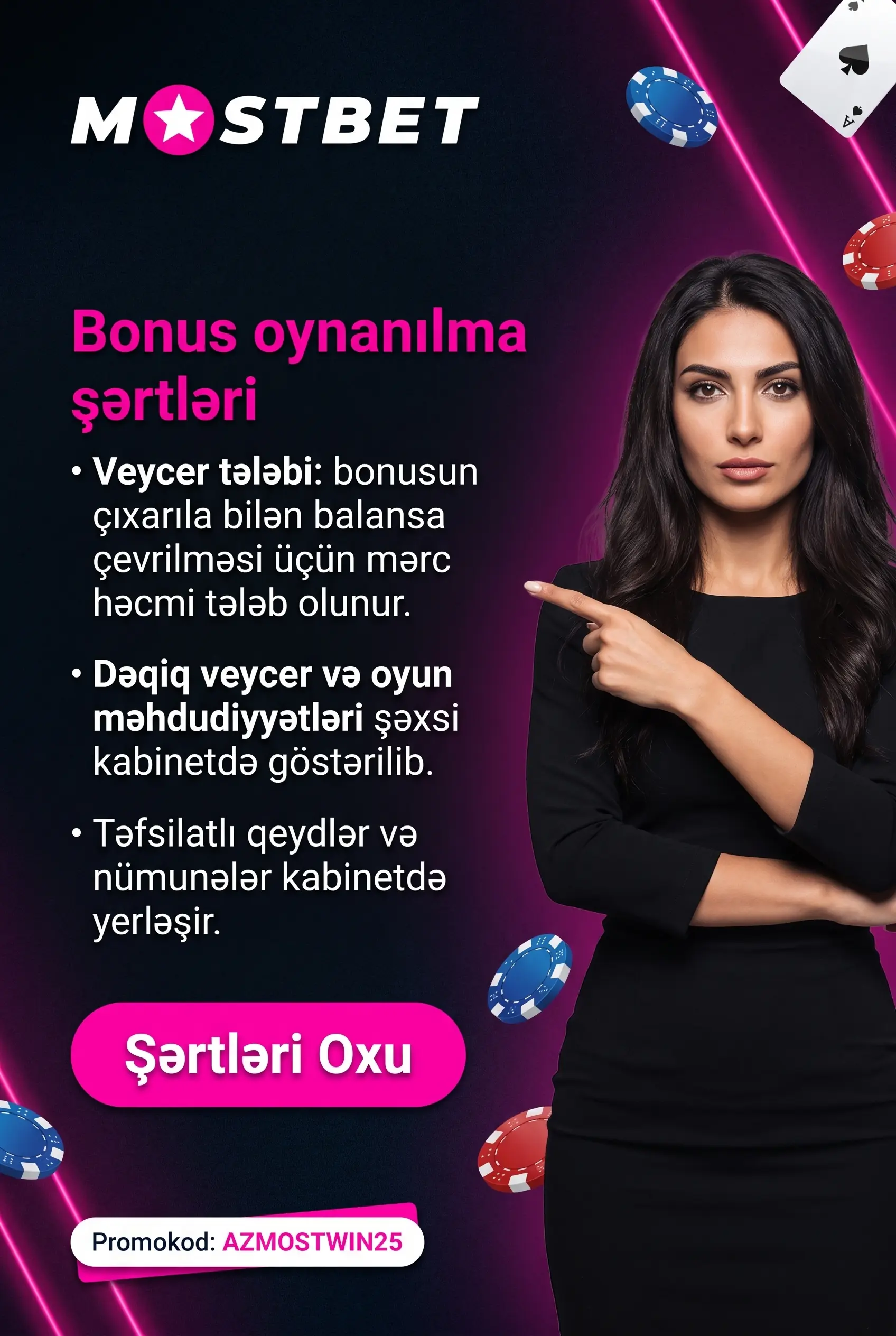 Bonus oynanılma şərtləri